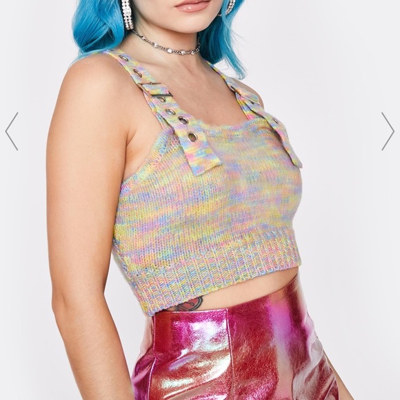 🧿🧿🧿 SOLD 🧿🧿🧿 sweater tank top - Picture 2 of 4